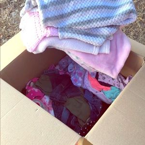 12-18 month old girl clothing and blankets